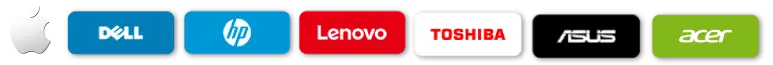 Laptop Brands We Support